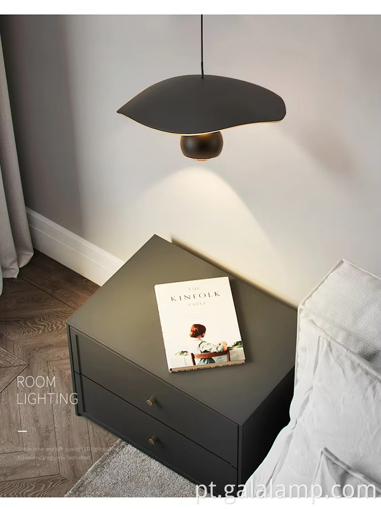 minimalist-wavy-petal-led-hanging-light